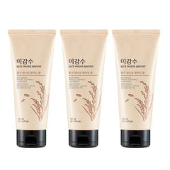 THE FACE SHOP Rice Water Bright Rice Bran Facial Cleansing Scrub Foam 150ml (3 Options)
