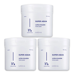 MISSHA Super Aqua Ultra Hyaloron Toner Pad 180g (90pads)