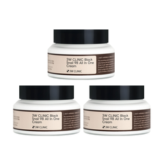 3W CLINIC Black Snail 98 All In One Cream (3 Options)