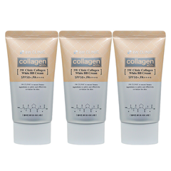 3W CLINIC Collagen White BB Cream SPF50+ PA++++ 60g (3 Options)