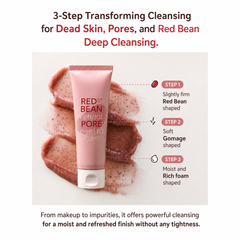 MISSHA Red Bean Retinol Pore Peel To Foam 120ml (3 options)
