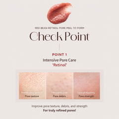 MISSHA Red Bean Retinol Pore Peel To Foam 120ml (3 options)