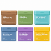SOMISOME Square Toner Pad 50 Pads / 60 Pads (Brightening / Clear / Refining /Firming / Calming / Moisture) (19 Options) - DAISO