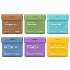 SOMISOME Square Toner Pad 50 Pads / 60 Pads (Brightening / Clear / Refining /Firming / Calming / Moisture) (19 Options) - DAISO