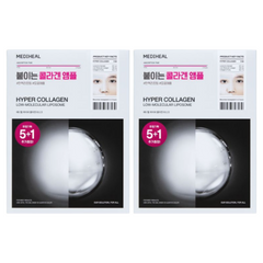 Mediheal Hyper Mask Collagen/Hyaluronic Acid 35g X 6Sheets (5+1 Sheets)