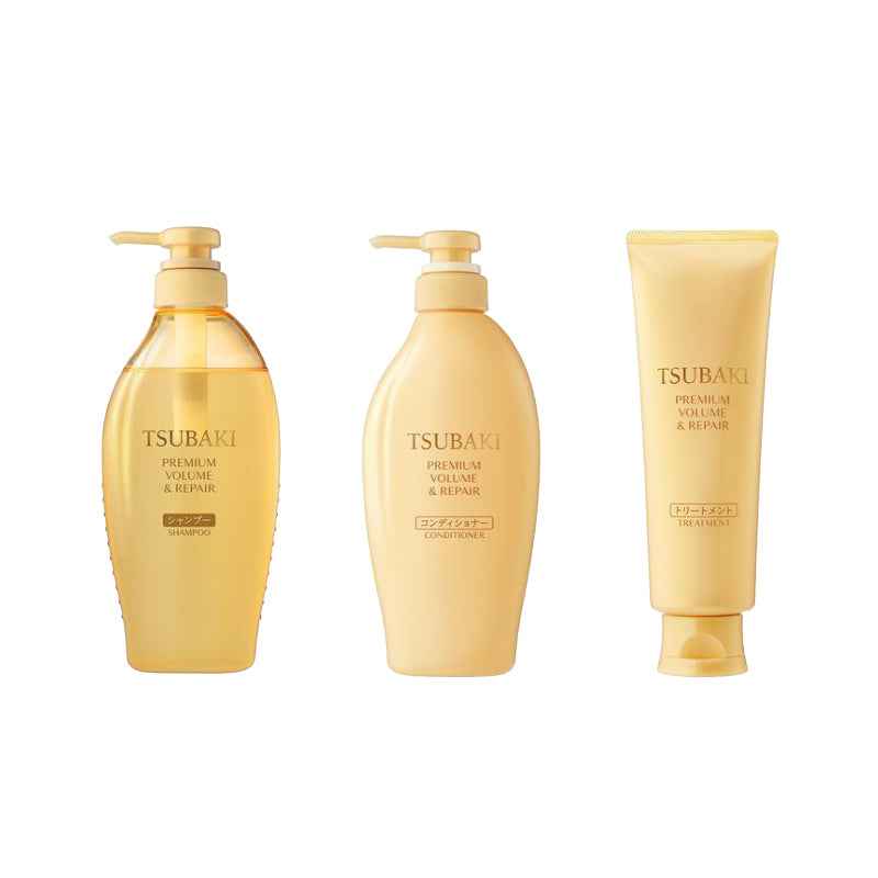 SUBAKI Premium Volume & Repair Shampoo 450ml, Conditioner 450ml, Treatment 160g (10 Options)