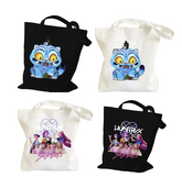 K-POP DEMON HUNTERS Eco Bag (Derpy Tiger · Saja Boys · Huntrix) (4 Options)