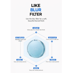 Enough Filter Two Way Cake (Blur / Pure / Cover) SPF28 PA++ 12g + Refill 12g