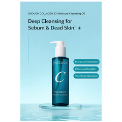 Enough Collagen 3X Moisture Cleansing Oil 150ml (3 Options)