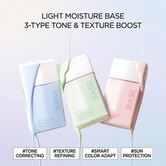 KLAVUU Balancing Liquid Sun Base SPF50+ PA++++ 30ml (10 Options)