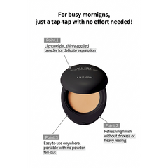 Enough All Day Velvet Soft Two Way Cake SPF28 PA++ 12g + Refill 12g (9 Options)