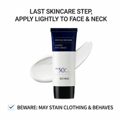 SCINIC Power Homme Watery Sun Cream SPF50+ PA++++ 50ml (3 Options)