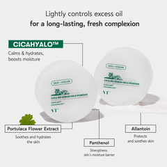 VT Cosmetics Cica No Sebum Mild Powder 5g (3 Options)
