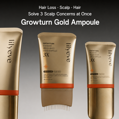 lilyeve Growturn Exosome Brush Ampoule 100ml / lilyeve Growturn Exosome Brush Shot Gold Ampoule 3X 140ml (6 Options)