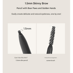 Peripera Speedy Skinny Brow 0.05g (7 Types)