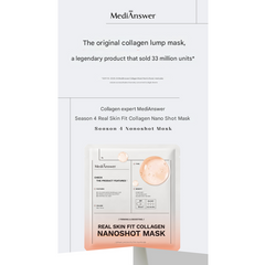 MediAnswer Collagen Nanoshot Mask (Calming / Pore / Vita / Real Skin Fit) (10 Options)