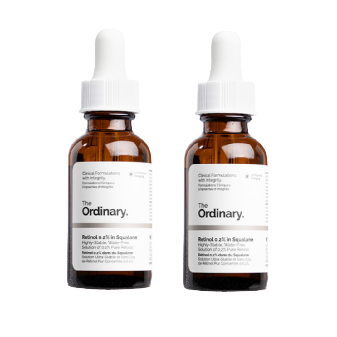 The Ordinary Retinol 0.2% in Squalane 30ml, Retinol 0.5% in Squalane 30ml, Retinol 1% in Squalane 30ml (10 Options)