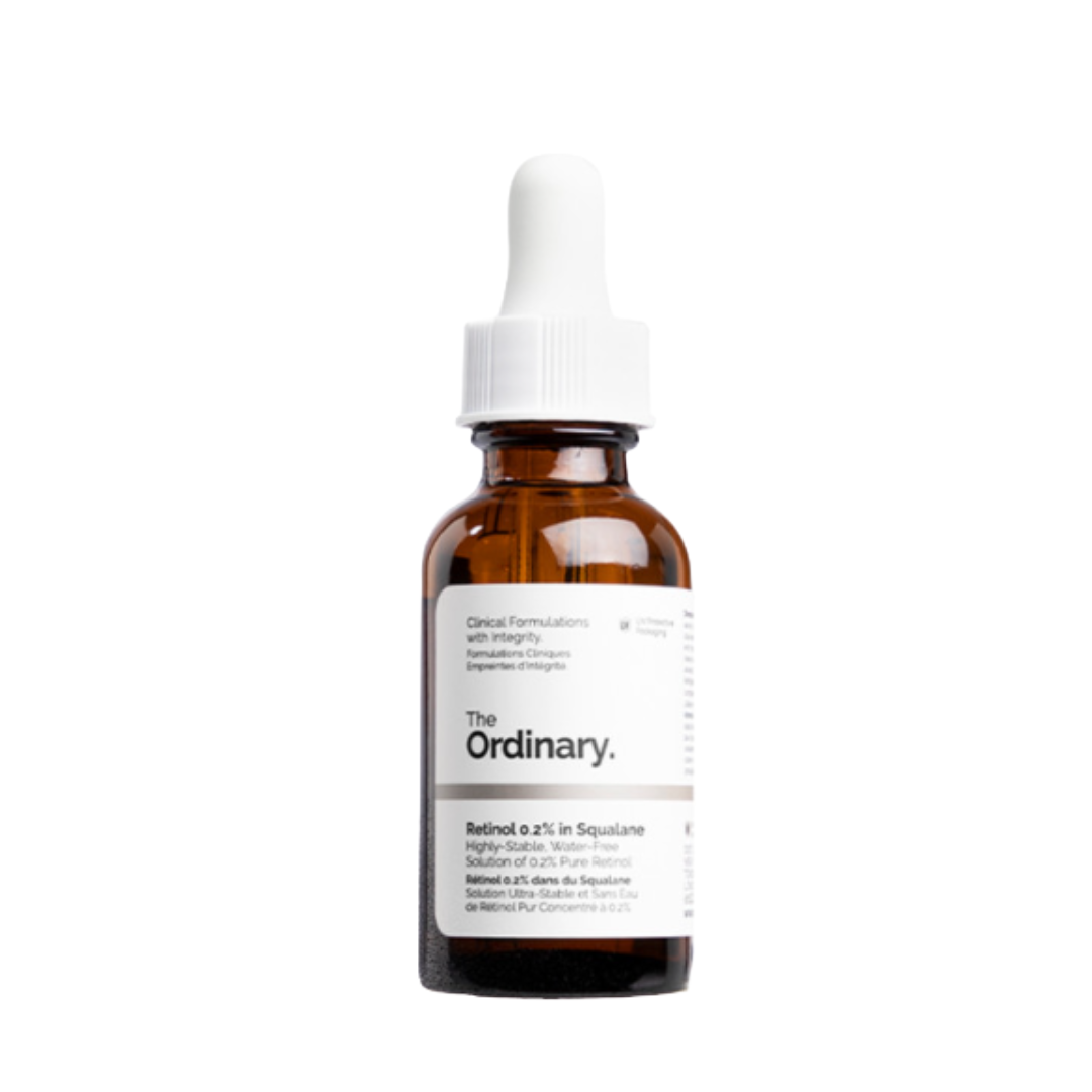 The Ordinary Retinol 0.2% in Squalane 30ml, Retinol 0.5% in Squalane 30ml, Retinol 1% in Squalane 30ml (10 Options)