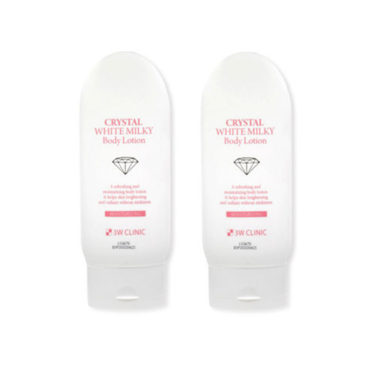 3W CLINIC Crystal White Milky Body Lotion 150g