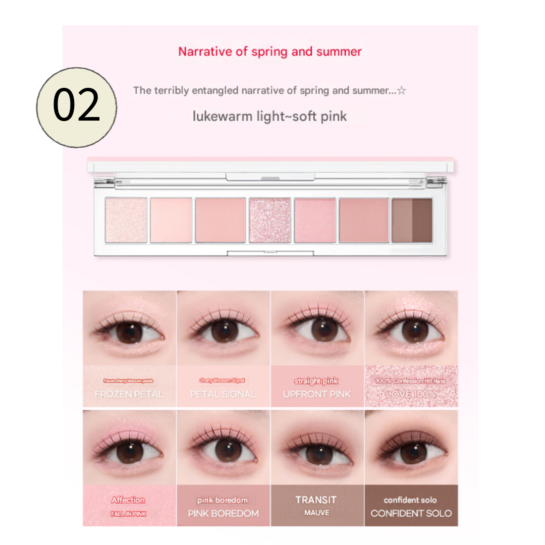 Peripera All Take Mood Palette 5.3 g (9 Colors)