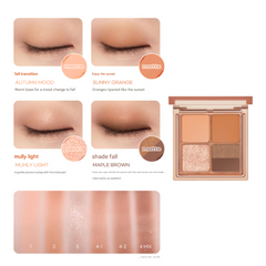 CLUB CLIO PERIPERA Ink Pocket Shadow Palette (7 Options)