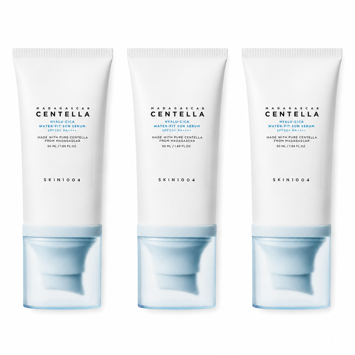 SKIN1004 Madagascar Centella Hyalu-Cica Water-Fit Sun Serum SPF50+ PA++++ 50ml (3 Options)