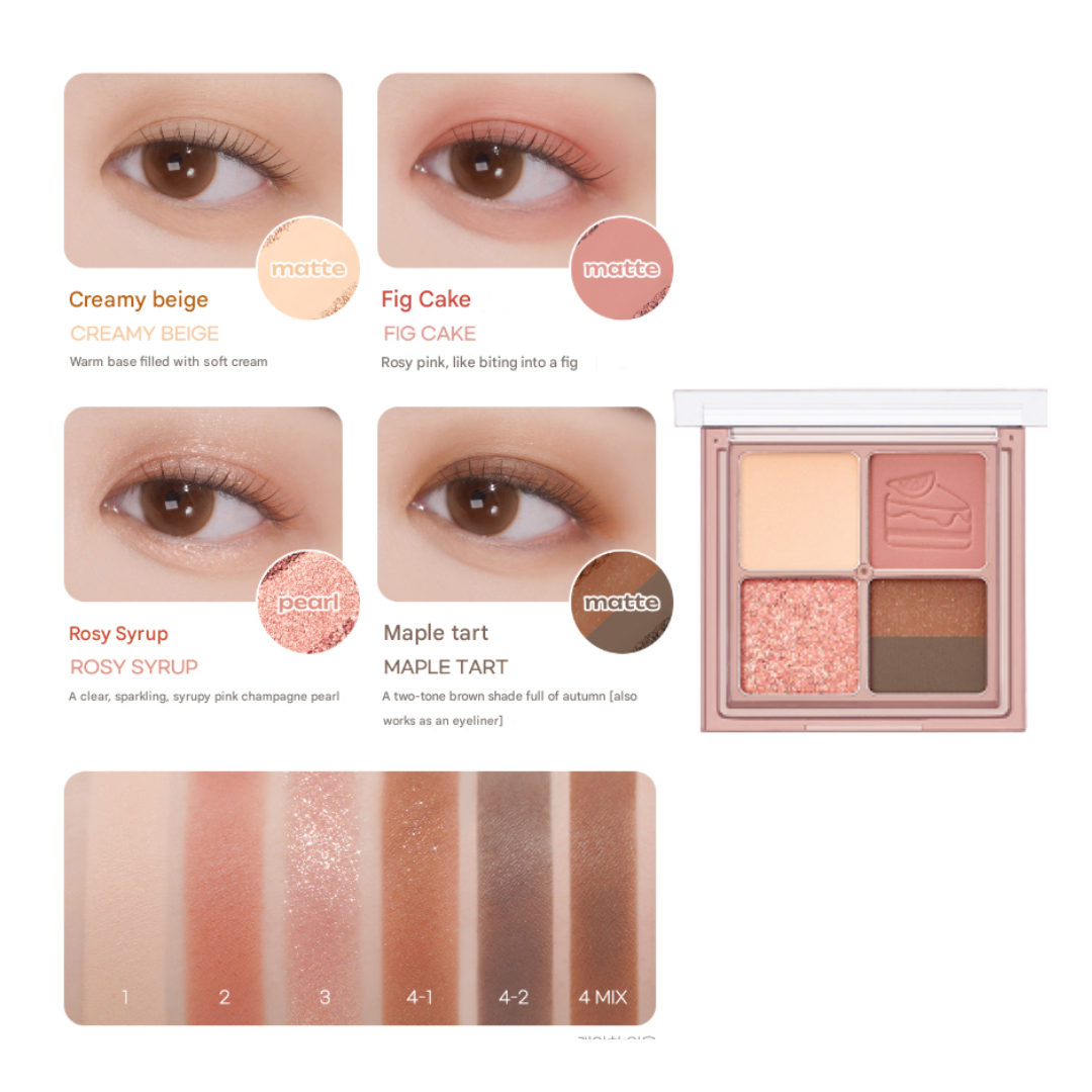 CLUB CLIO PERIPERA Ink Pocket Shadow Palette (7 Options)