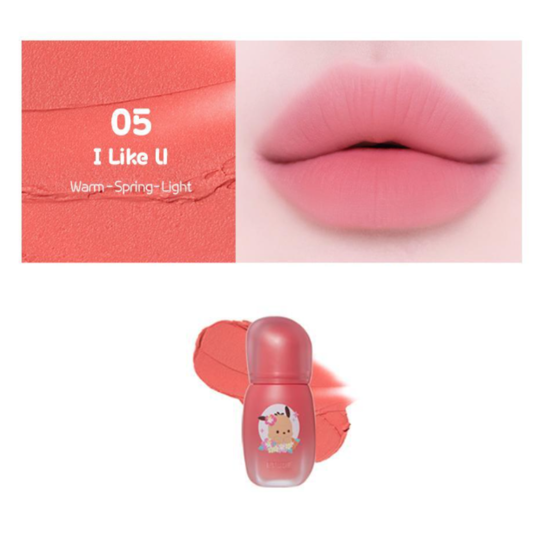 [Sanrio Pochacco Collab] Etude Soft Fixing Tint 4 g (12 Options)