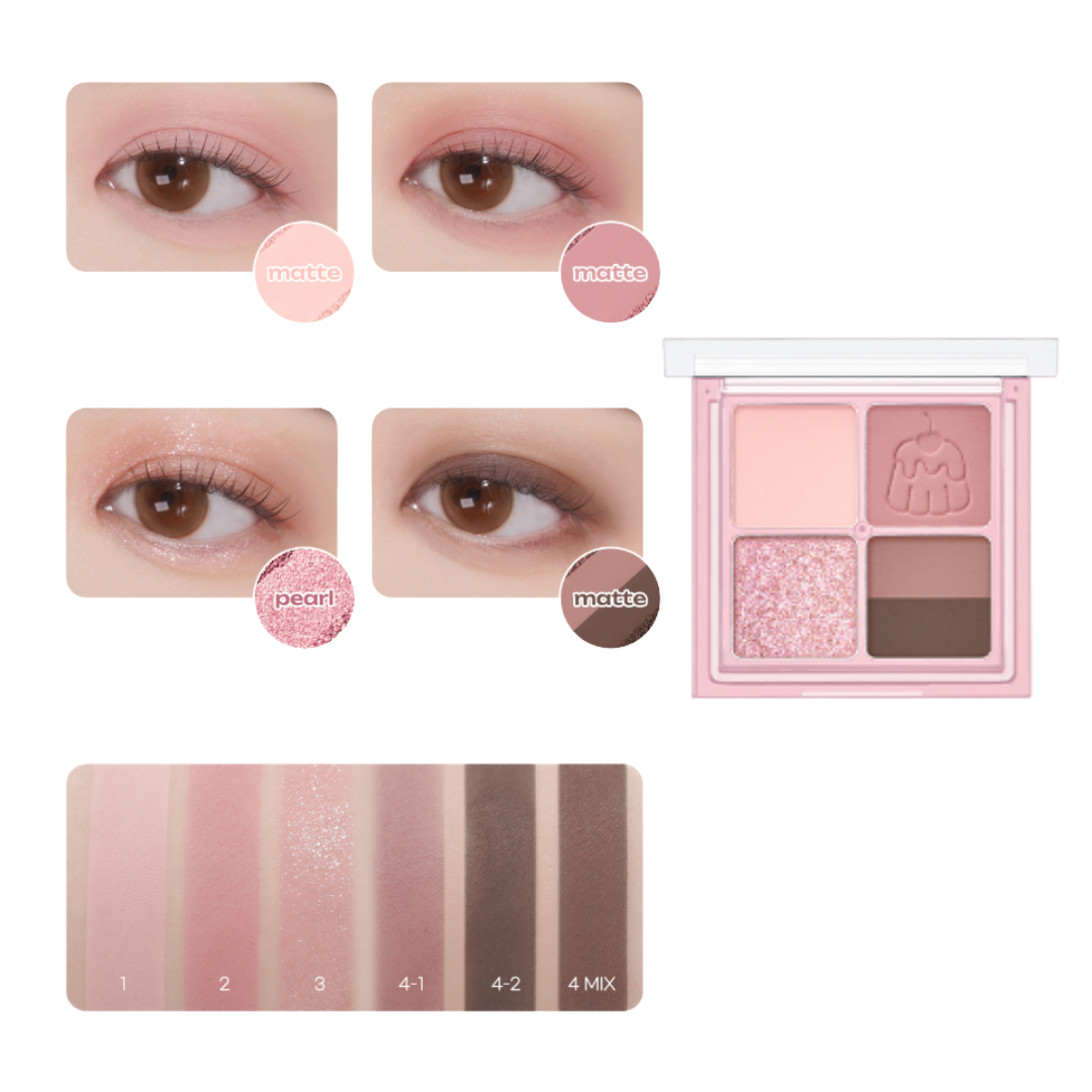 CLUB CLIO PERIPERA Ink Pocket Shadow Palette (7 Options)