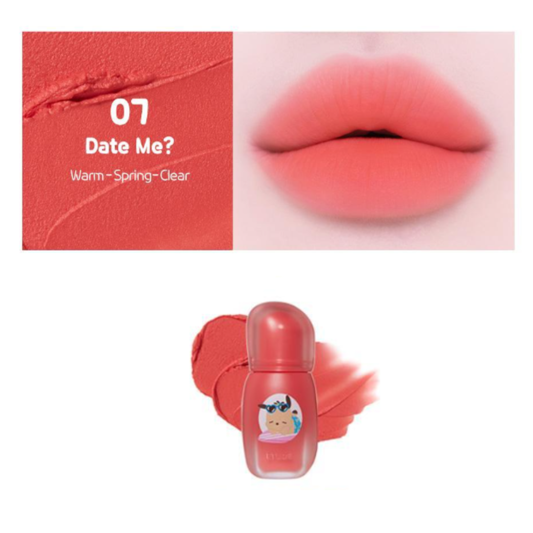 [Sanrio Pochacco Collab] Etude Soft Fixing Tint 4 g (12 Options)