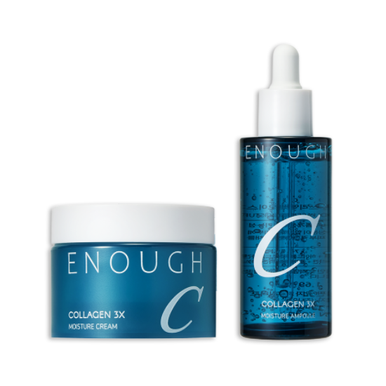 Enough Collagen 3X Moisture Ampoule 50ml / Cream 50ml (3 Options)
