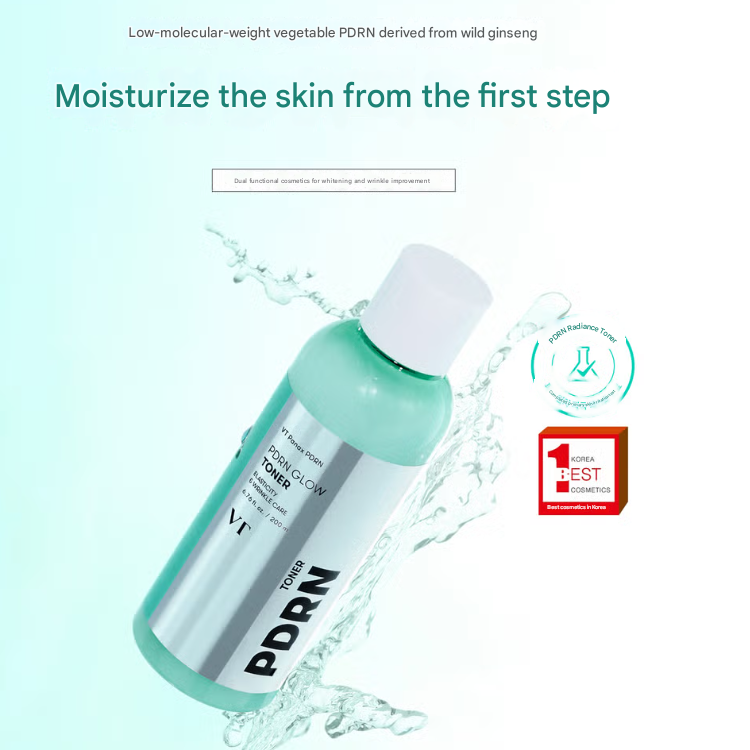 VT PDRN Radiance Toner 200 ml, Essence 2 ml × 6pcs, Sun Essence 50 ml, Glow Cream 50 ml (13 Options)