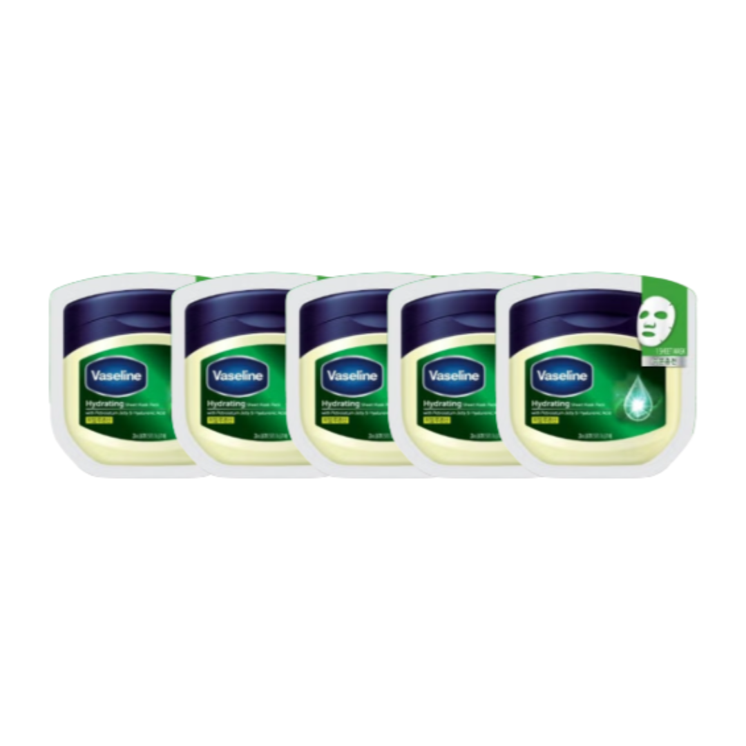 Vaseline Intensive Moisture Sheet Mask Pack 23 ml (Hydrating · Moisturizing · Nourishing) (15 Options)