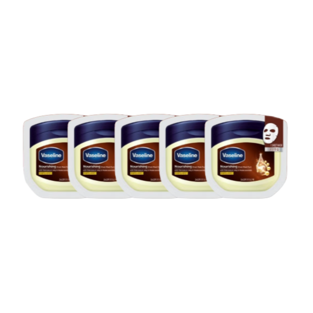 Vaseline Intensive Moisture Sheet Mask Pack 23 ml (Hydrating · Moisturizing · Nourishing) (15 Options)
