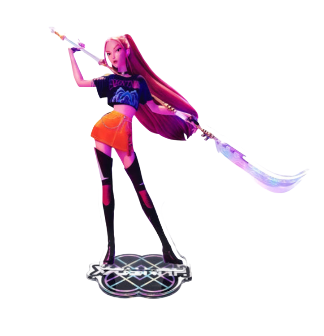 K-POP DEMON HUNTERS HUNTR/X Acrylic Stand Figure (Zoey · Rumi · Mira) 3PC Set