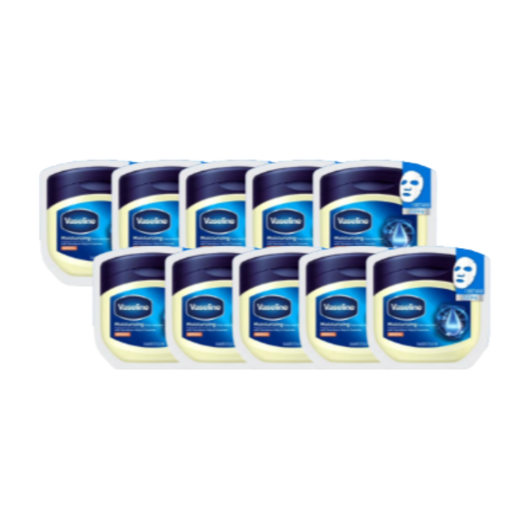 Vaseline Intensive Moisture Sheet Mask Pack 23 ml (Hydrating · Moisturizing · Nourishing) (15 Options)