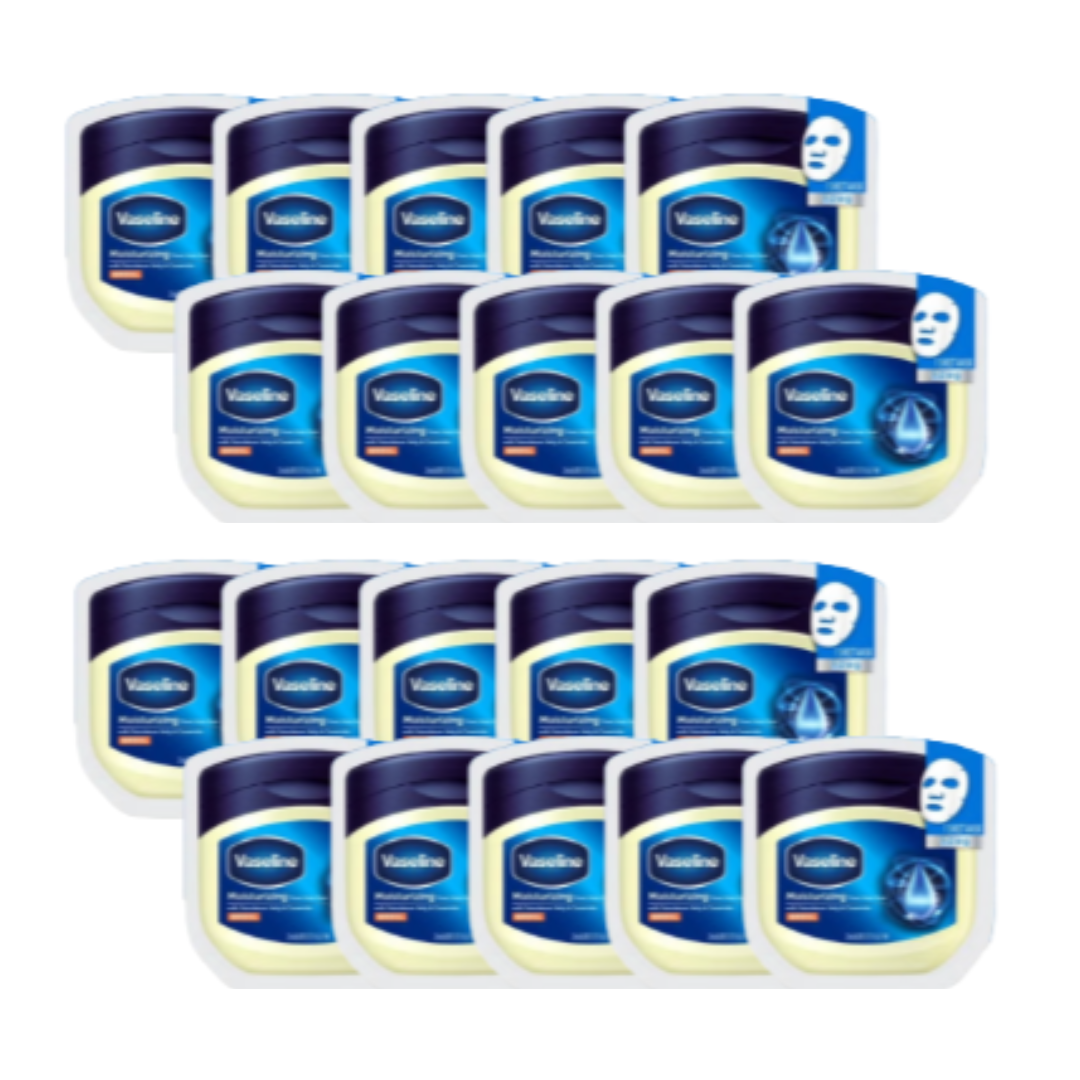 Vaseline Intensive Moisture Sheet Mask Pack 23 ml (Hydrating · Moisturizing · Nourishing) (15 Options)