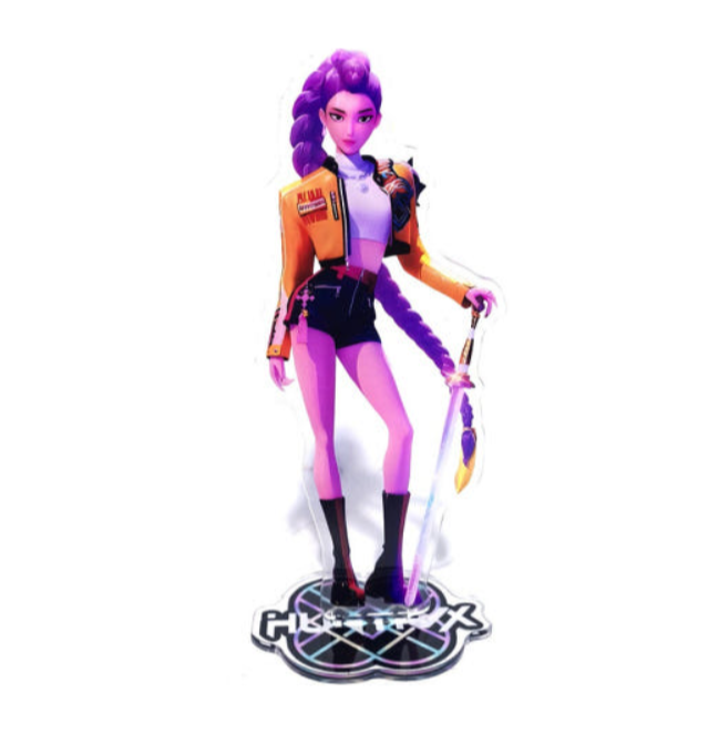 K-POP DEMON HUNTERS HUNTR/X Acrylic Stand Figure (Zoey · Rumi · Mira) 3PC Set