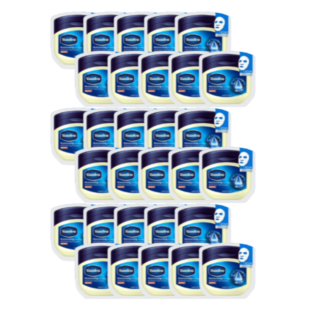 Vaseline Intensive Moisture Sheet Mask Pack 23 ml (Hydrating · Moisturizing · Nourishing) (15 Options)