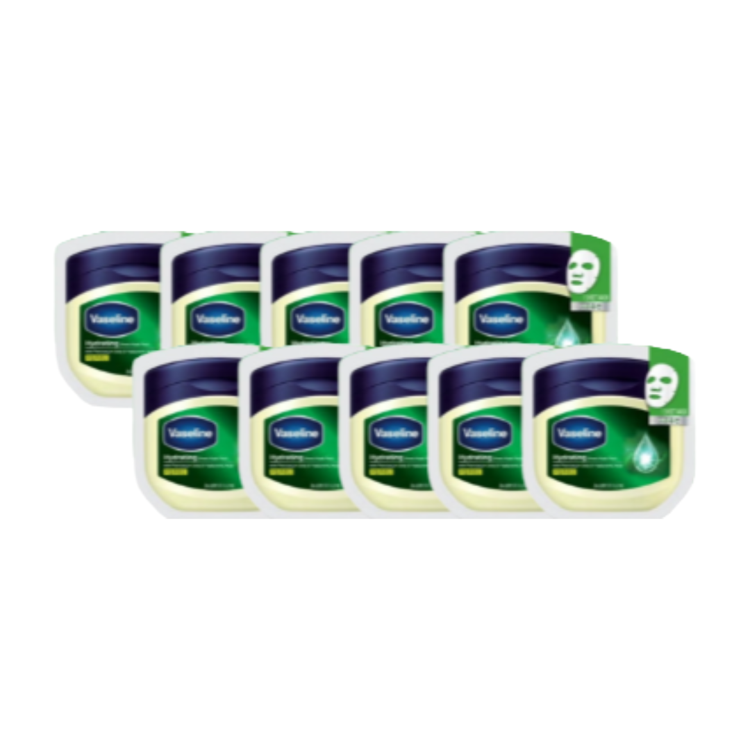 Vaseline Intensive Moisture Sheet Mask Pack 23 ml (Hydrating · Moisturizing · Nourishing) (15 Options)