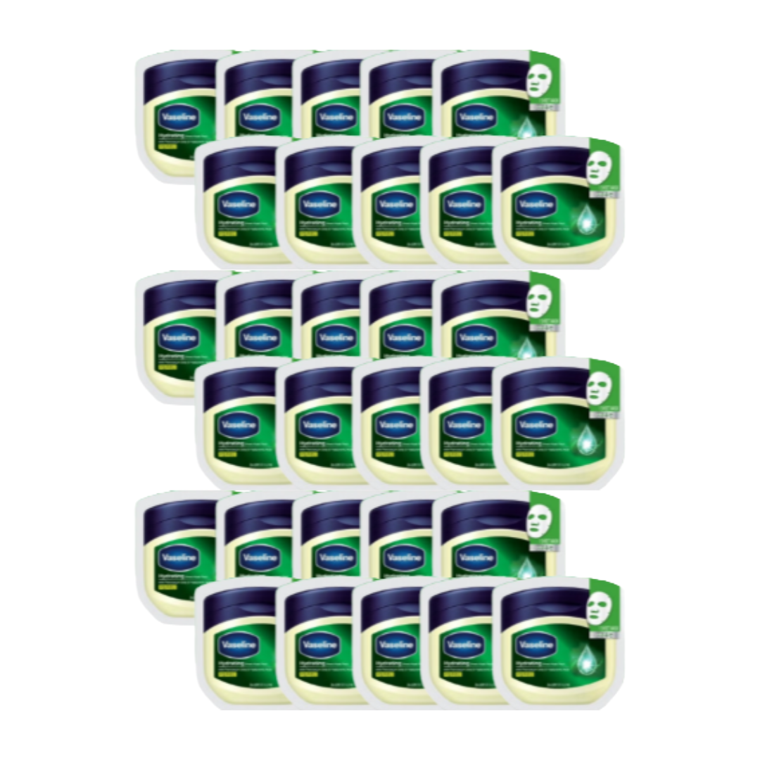 Vaseline Intensive Moisture Sheet Mask Pack 23 ml (Hydrating · Moisturizing · Nourishing) (15 Options)