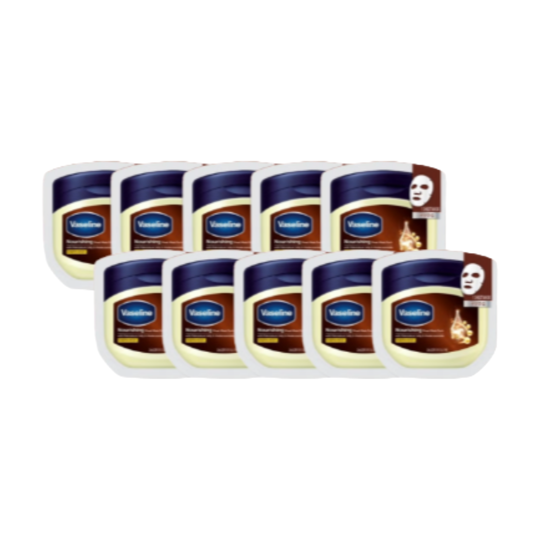 Vaseline Intensive Moisture Sheet Mask Pack 23 ml (Hydrating · Moisturizing · Nourishing) (15 Options)