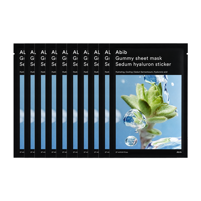 Abib Gummy Sheet Mask Sticker 27g 5 Types (18 Options)