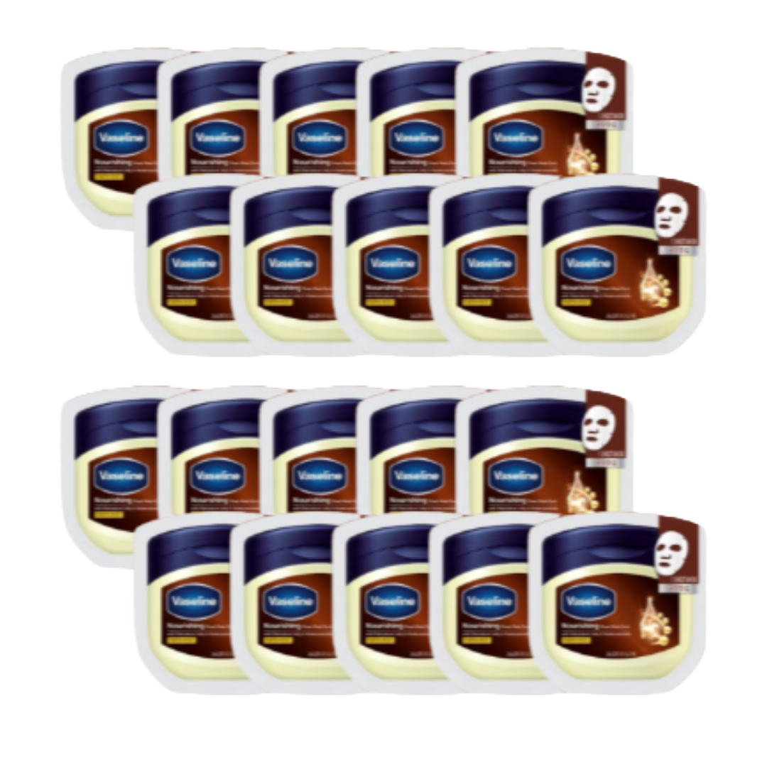 Vaseline Intensive Moisture Sheet Mask Pack 23 ml (Hydrating · Moisturizing · Nourishing) (15 Options)