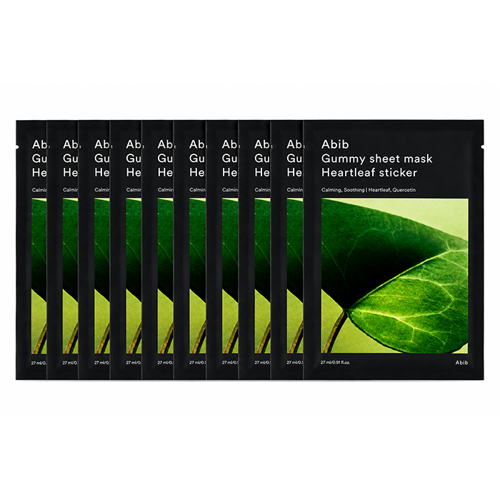 Abib Gummy Sheet Mask Sticker 27g 5 Types (18 Options)