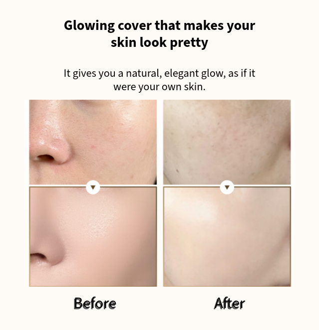 VINNE Essence Radiance Cushion 15g (#21 Light Beige · #23 Natural Beige) (8 Options)