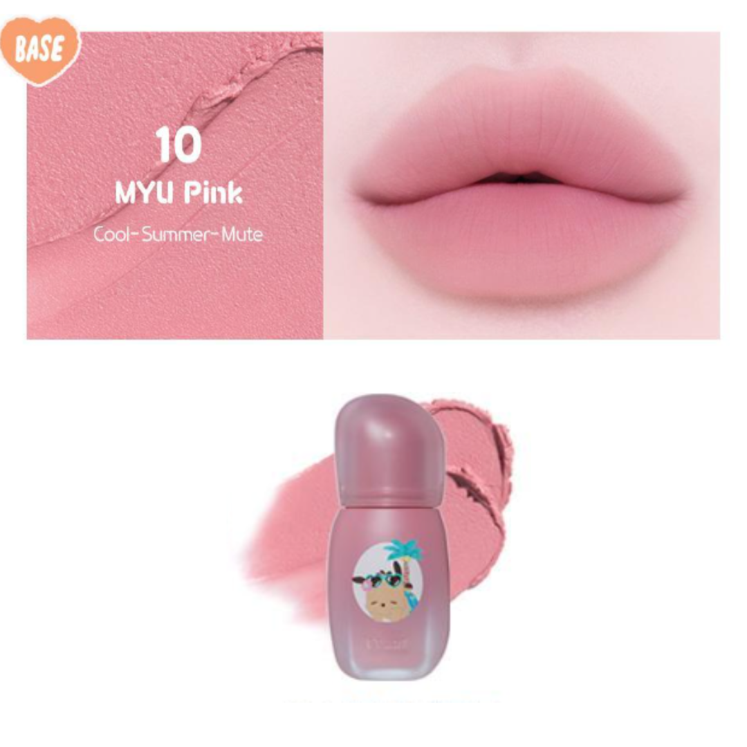 [Sanrio Pochacco Collab] Etude Soft Fixing Tint 4 g (12 Options)