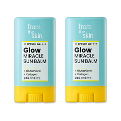 FROM THE SKIN Glow Miracle Sun Balm 10g (3 Options) - DAISO