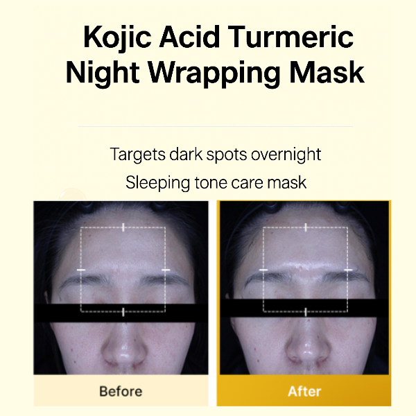 Medicube Kojic Acid Turmeric Vita Wrapping Mask (75ml / 2.54 fl.oz) (3 Options)