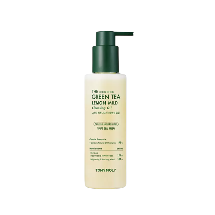 TONYMOLY The Chok Chok Green Tea Lemon Mild Cleansing Oil (3 Options)